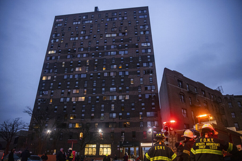 Apartment Building Fire